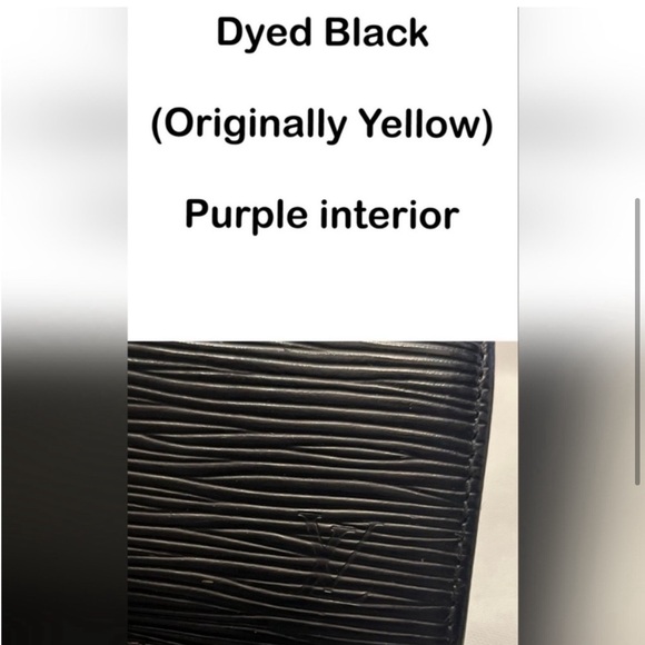 *FREE SHIPPING* Louis Vuitton Epi Sarah Wallet *Professionally Repainted* - Picture 11 of 14